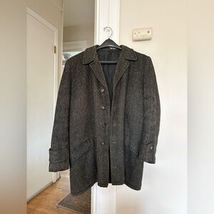 Vintage Tweed Jacket Overcoat